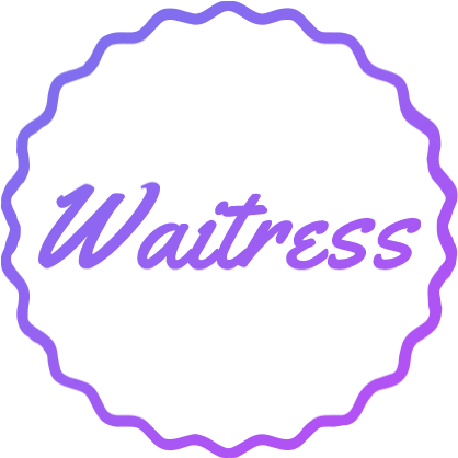 Waitress loading